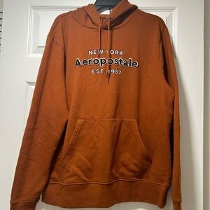 Aeropostale Men's Rust Hoodie